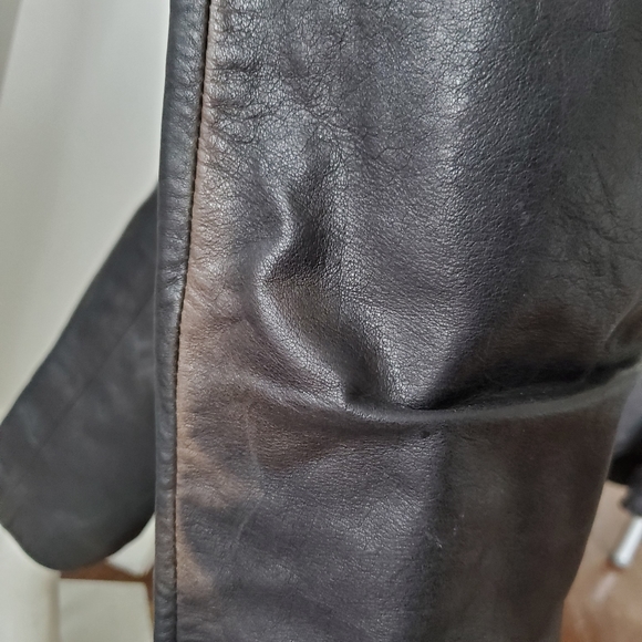 Vintage Black Leather Danier Pants - Picture 8 of 9